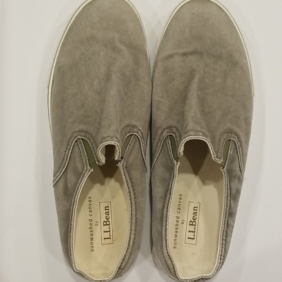 LL Bean canvas mules 8M - Picture 1 of 5